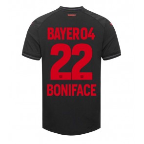 Bayer Leverkusen Victor Boniface #22 Domaci Dres 2023-24 Kratak Rukavima